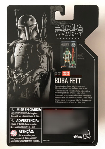 Boba Fett Star Wars Black Series Archive Bounty Hunters 6pul (Usado)