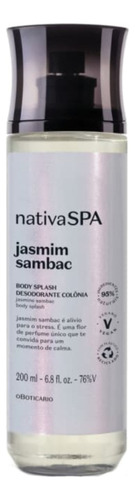 O Boticário Nativa SPA Jasmim Sambac Tradicional Body splash Deo-colônia 200 ml para  mujer