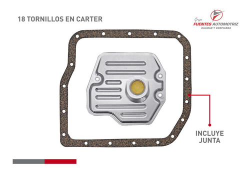 Kit Filtro Junta Transmision Highlander 2wd 2.4 2003 2004