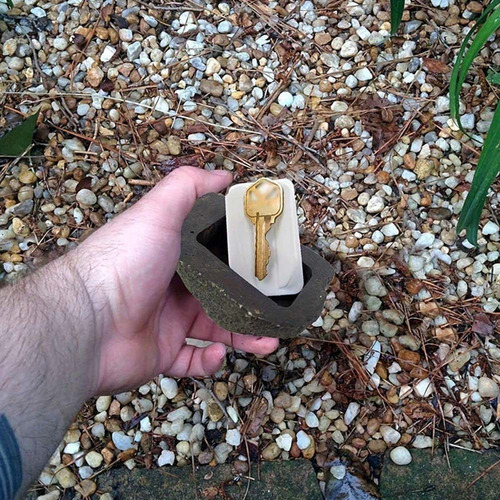 Llave De Repuesto De 4 Piezas, Se Ve Y Se Siente Como Piedra