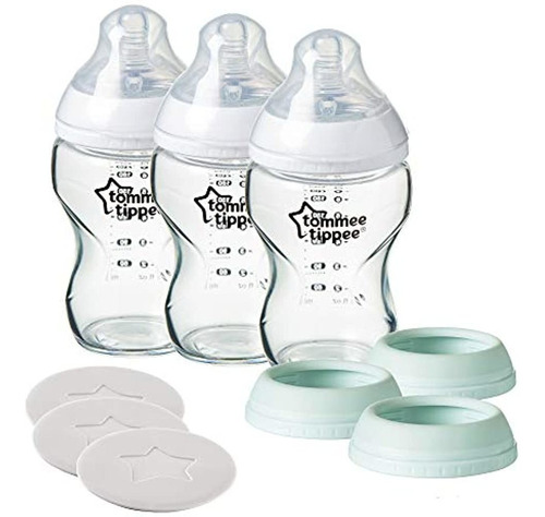 Tommee Tippee Closer To Nature 3 En 1 Biberones De Vidrio Co