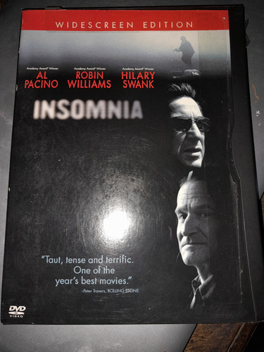 Insomnia Pacino William Nolan Dvd Original Usado 