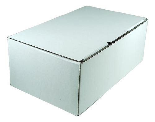 Caja Blanca 20.5x14.5x8.5 X100 Unidades Para Calzado De Bebe
