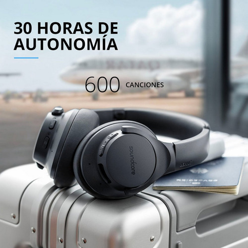 Imagen 7 de 10 de Auriculares Inalámbricos Soundcore Bluetooth Life Q20 Negro