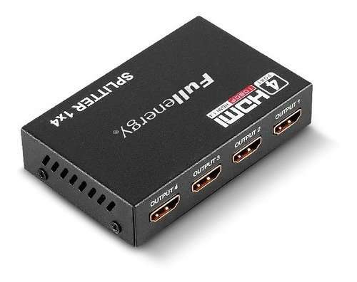 Splitter Hdmi Activo 1x4 Tv Led Lcd 3d Version 1.4 1080p Hd Full Monitor Proyector