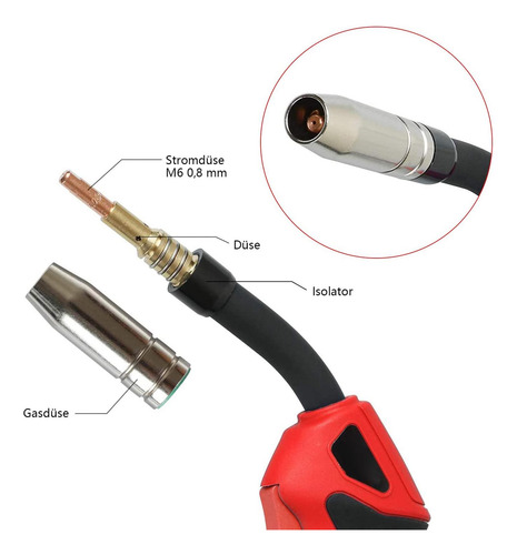 Kit De Accesorios De Soplete De Soldadura De Cobre Aislador
