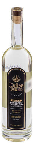 Tequila Dulce Patria Reposado Cristalino 750 Ml