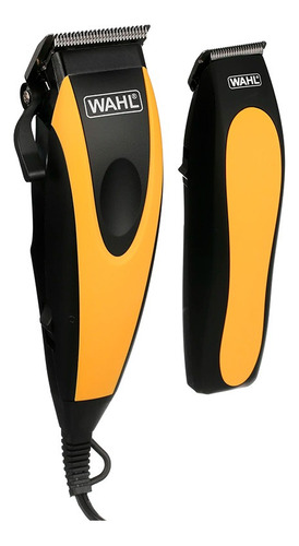 Combo Peluquera Y Patillera Wahl Groom Pro Color Amarillo 110v