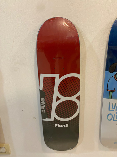 Tabla De Skate Plan B Maple 8.0 Rojo