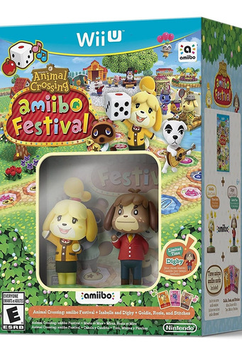 Amiibo Animal Crossing Set Del Juego Y Dos Amiibos 