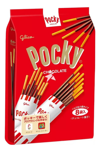 Glico Pocky Chocolate Tamaño Familiar Versión Japón 