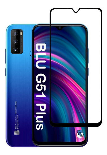 Vidrio Templado Para Blu G51 Plus Full Cover - Pcuy