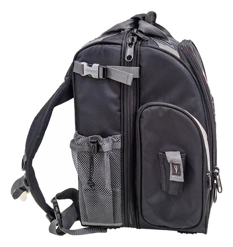 Bolsa Mochila De Pesca Com Bolsos Sumax 3 Estojos Apetrechos