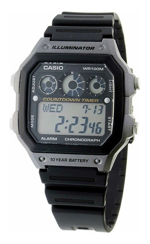 Reloj Casio Ae1300wh-8av Multi Timer  Somos Tienda 