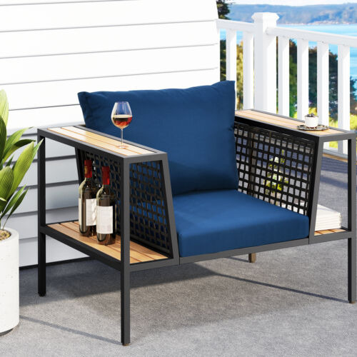 Outdoor Patio Chair Sectional Sofa Rattan Couch With Cus Eem