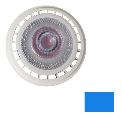 Lampara Ar111 Led 10w = 50w 220v Gu10 Color Azul Verde Rojo