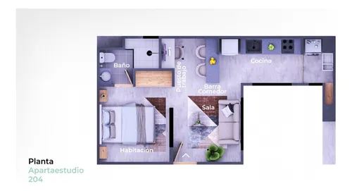 Broker - Apartaestudios En Obra Gris Barrio Cadillal Popayán