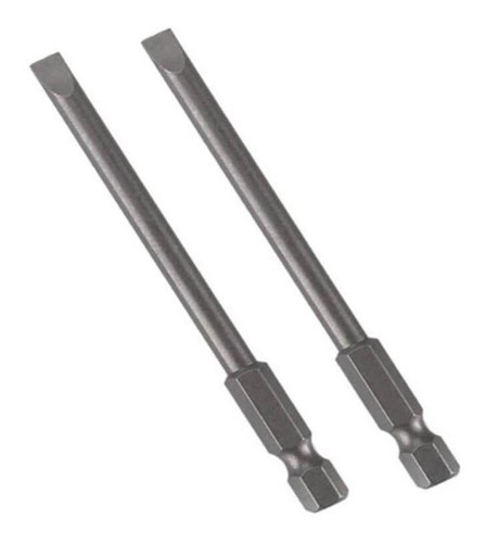 Bits Fenda 1/4 X 75 Mm Encaixe 1/4 Com 2 Peças - Makita