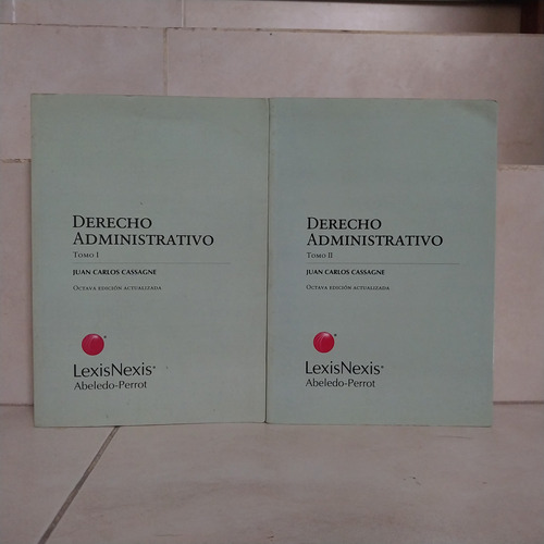 Derecho Administrativo (8ed). 2 Tomos. Juan Carlos Cassagne