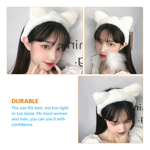 2 Diademas De Maquillaje Con Orejas De Gato, Diademas De Fel