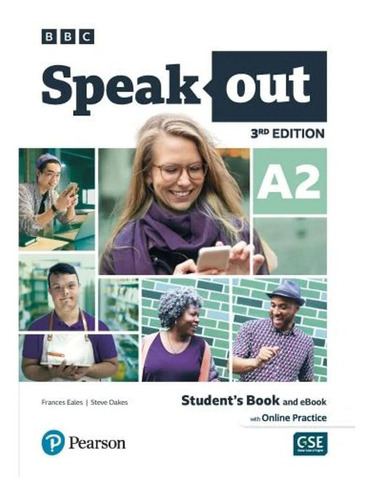 Speak Out - A2 - 3 Ed - S Book + Ebook + Online Practice, De Frances Eales. Serie Speak Out, Vol. 1. Editorial Pearson, Tapa Blanda, Edición 3 En Inglés, 2022