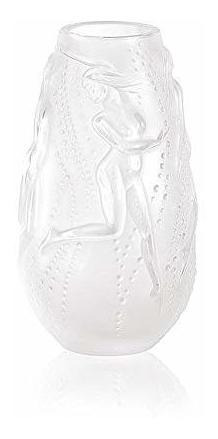 Lalique Crystal Nymphes - Jarrón Transparente