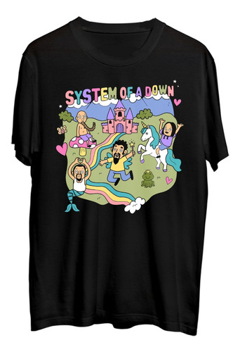 System Of A Down . Comic . Nu Metal . Polera . Mucky