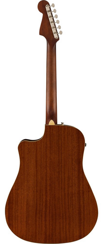 Fender | 097-0713-503 | Guitarra Acústica Redondo Player Sb Color Marrón Claro Material Del Diapasón Arce Orientación De La Mano Diestro