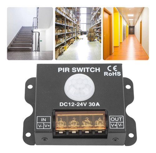 Sensor De Movimiento Pir Luz Led Con Sensor De Movimiento Pi