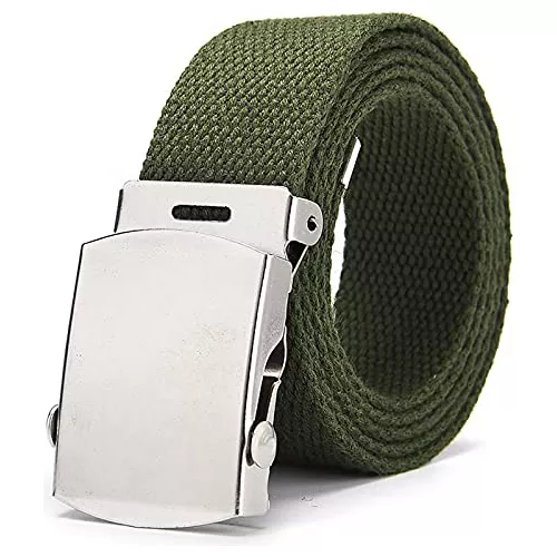 Comprar Cinturón de hombre con hebilla de aleación, cinturones elásticos  transpirables para hombre, cinturón de diseño vaquero, cinturón táctico  para exteriores, regalos militares