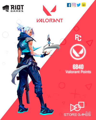 Valorant Points Code 6840 (código Digital) - Perú