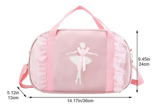 Bolsa Mochila De Baile Ballet Para Niñas Maleta Deportiva