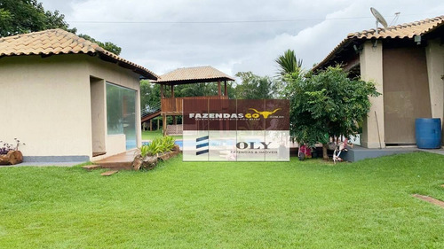 Imagem 11 de 15 de Chácara De Condomínio - Altíssimo Padrão. São 6.400 M. Região Goiânia-go ! - 323