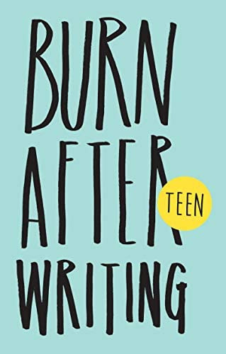 Burn After Writing Teen, De Rhiannon Shove. Editorial Carpet Bombing Culture, Tapa Blanda En Inglés