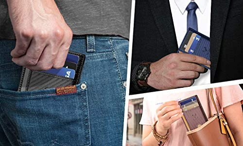 Carteira Bulliant Slim, CartĂŁo De Bolso Frontal Skinny Minim