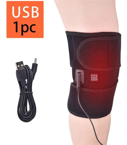 Rodillera Térmica Soporte De Rodilla Con Calentador 3 Nivele