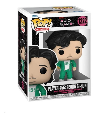 Funko Pop 456: Seon Gi-hun Squid Game Juegos Calamar 1222