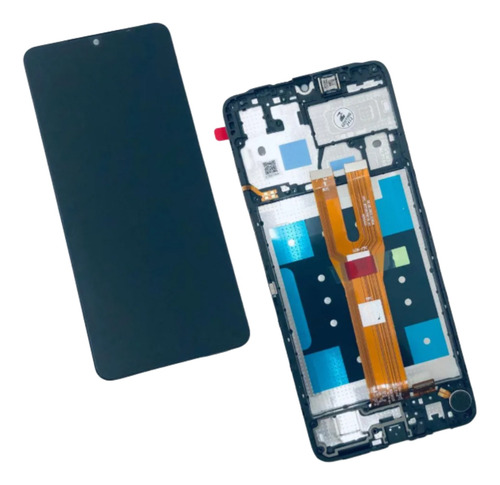 Tela Frontal Lcd Compatível A06 A065 Com Aro Premium Vivid