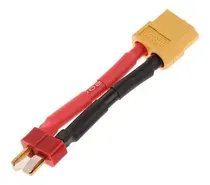 Comprar Adaptador Conector Rc Bateria Xt60 Hembra A Conector T Macho