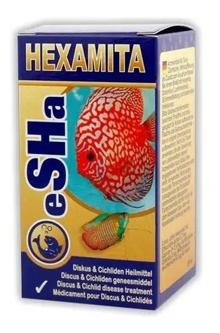 Medicamento Peces Aletas Plegadas - Hexamita 20ml - Esha 