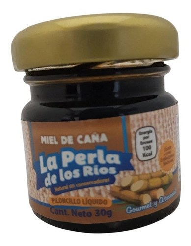 Imagen 1 de 1 de Mini Miel De Caña De Azúcar La Perla De Los Ríos