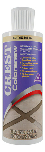 Restaurador De Boquillas Crest Color Renew Crema 250 Ml