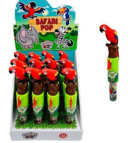 Candy Toy Macaw Pop  Juguete Con Dulce - Kg A $4500