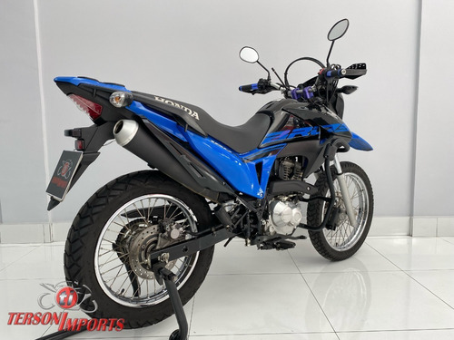 Imagem 8 de 9 de Honda Bros 160 Esdd 2018 Azul