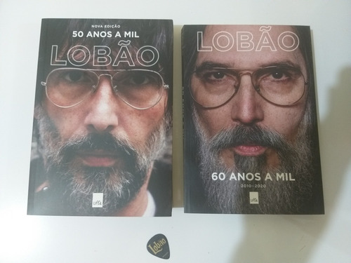 2 (dois) Livros / Autografados Por Lobão (promoção).