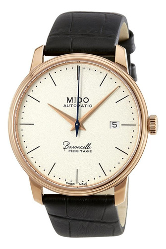 Mido Reloj Analogico Automatico Para Hombre Con Correa De Cu