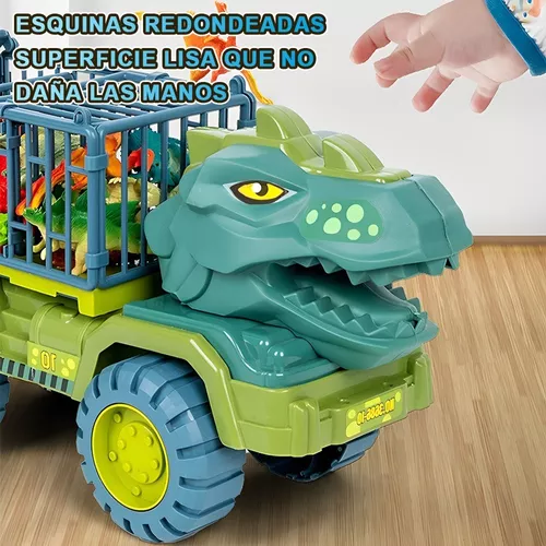 Juguete De Vehículo Transportador De Dinosaurio Para Niños