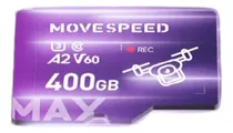 Comprar Tarjeta de memoria Movspeed U3 A2 de 400 GB 160 Mbps, 60 V, 100 Mbps
