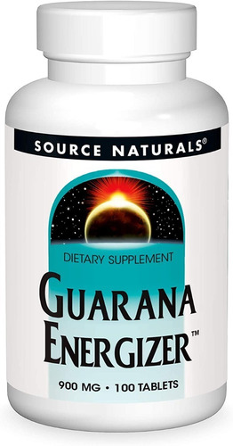 Guarana 900 Mg Source Naturals - Unidad a $2031