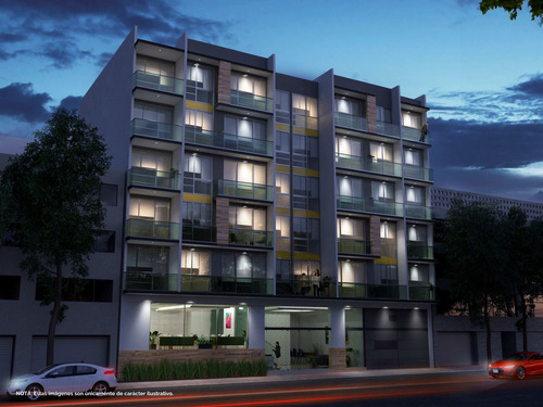 Departamento 65m2 De 2 Recamaras Con Roof Privado Y Bodega En Portales
